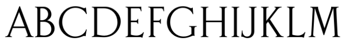 Flavium Full Serif Font LOWERCASE