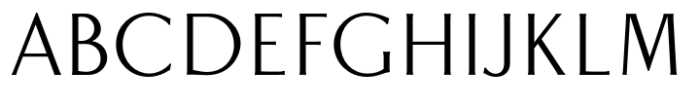 Flavium Sans Serif Font UPPERCASE