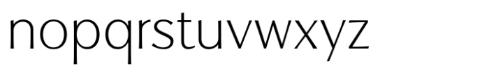 Flavow Light Font LOWERCASE