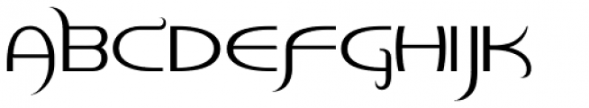 Flax JY Font UPPERCASE