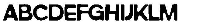 Fledora Dirtyn Font UPPERCASE