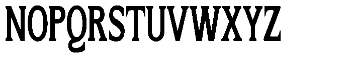 Flektura Condensed Font UPPERCASE