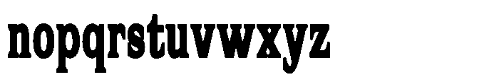 Flektura Contrast Condensed Font LOWERCASE