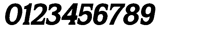 Flektura Contrast Expanded Italic Font OTHER CHARS