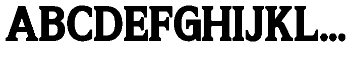 Flektura Contrast Expanded Font UPPERCASE