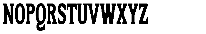 Flektura Contrast Extra Condensed Font UPPERCASE