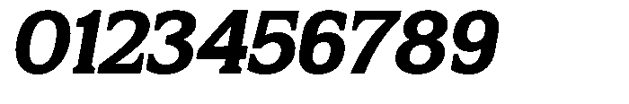 Flektura Contrast Extra Expanded Italic Font OTHER CHARS