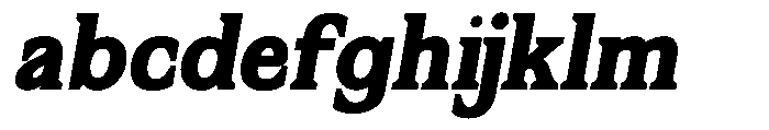 Flektura Contrast Extra Expanded Italic FONT