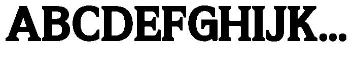 Flektura Contrast Extra Expanded Font UPPERCASE