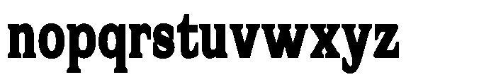 Flektura Contrast Regular Font LOWERCASE