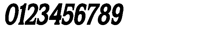Flektura Contrast Semi Condensed Italic Font OTHER CHARS