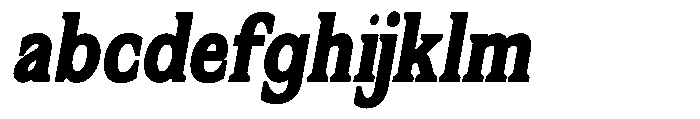 Flektura Contrast Semi Expanded Italic FONT