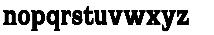 Flektura Contrast Semi Expanded Font LOWERCASE