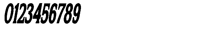 Flektura Contrast Ultra Condensed Italic Font OTHER CHARS