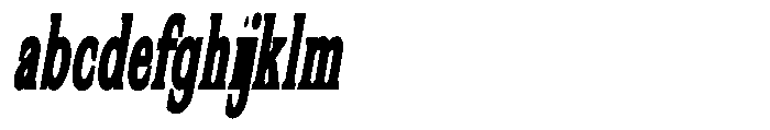 Flektura Contrast Ultra Condensed Italic FONT
