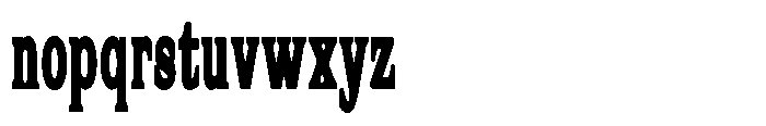 Flektura Contrast Ultra Condensed Font LOWERCASE
