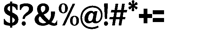 Flektura Expanded Font OTHER CHARS