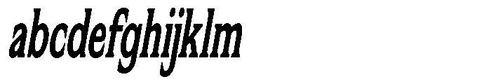 Flektura Extra Condensed Slant FONT