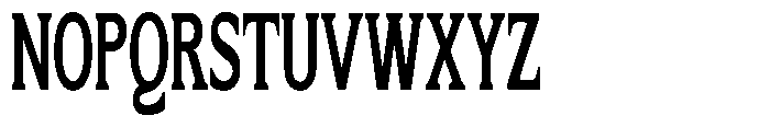 Flektura Extra Condensed Font UPPERCASE