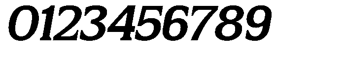 Flektura Extra Expanded Slant Font OTHER CHARS