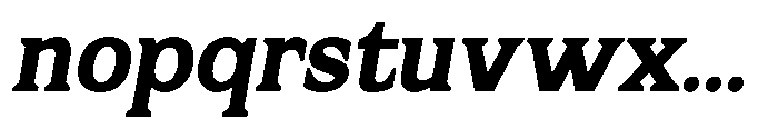 Flektura Extra Expanded Slant Font LOWERCASE