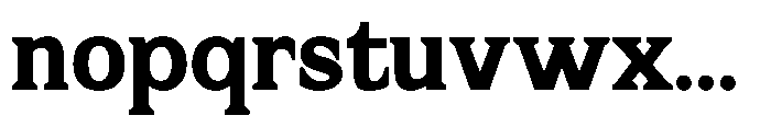Flektura Extra Expanded Font LOWERCASE