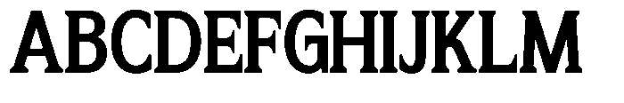 Flektura Semi Expanded Font UPPERCASE