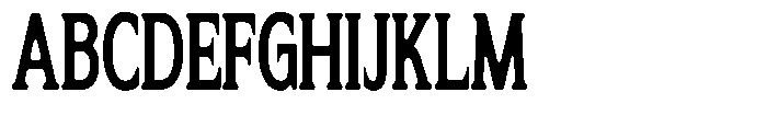 Flektura Soft Condensed Font UPPERCASE