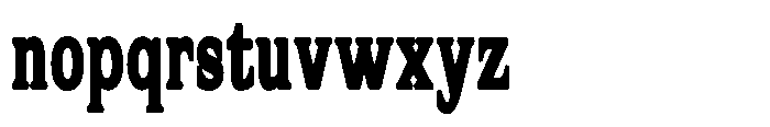 Flektura Soft Contrast Condensed Font LOWERCASE