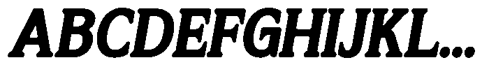 Flektura Soft Contrast Expanded Italic Font UPPERCASE
