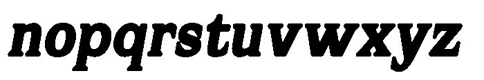 Flektura Soft Contrast Expanded Italic Font LOWERCASE