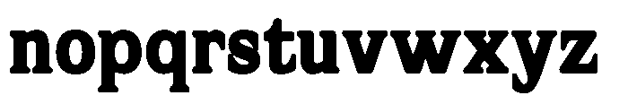 Flektura Soft Contrast Expanded Font LOWERCASE