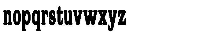 Flektura Soft Contrast Extra Condensed Font LOWERCASE