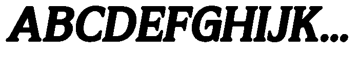 Flektura Soft Contrast Extra Expanded Italic Font UPPERCASE