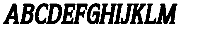 Flektura Soft Contrast Italic Font UPPERCASE