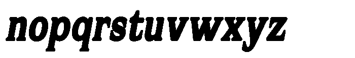 Flektura Soft Contrast Italic Font LOWERCASE