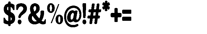Flektura Soft Contrast Regular Font OTHER CHARS
