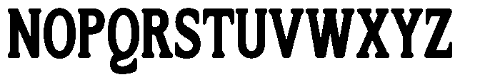 Flektura Soft Contrast Semi Condensed Font UPPERCASE
