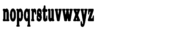 Flektura Soft Contrast Ultra Condensed Font LOWERCASE