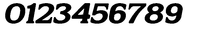 Flektura Soft Contrast Ultra Expanded Italic Font OTHER CHARS