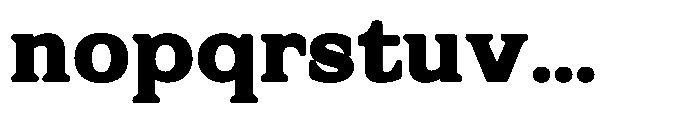 Flektura Soft Contrast Ultra Expanded Font LOWERCASE