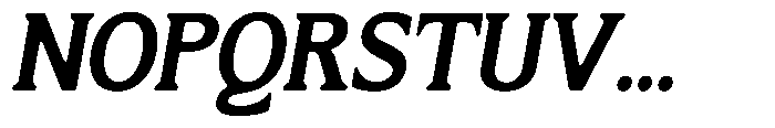 Flektura Soft Expanded Italic Font UPPERCASE