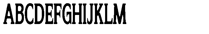 Flektura Soft Extra Condensed Font UPPERCASE