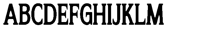Flektura Soft Semi Condensed Font UPPERCASE