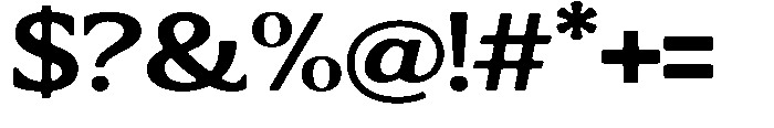 Flektura Soft Ultra Expanded Font OTHER CHARS