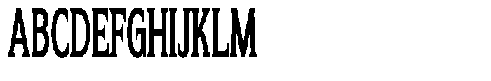 Flektura Ultra Condensed Font UPPERCASE