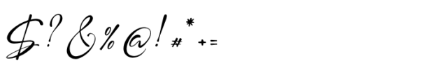Flentha Bellyora Regular Font OTHER CHARS