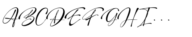 Flentha Bellyora Regular Font UPPERCASE