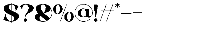 Fleur Mirage Regular Font OTHER CHARS