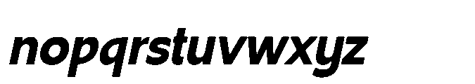 Fleur Porta Slanted Font LOWERCASE